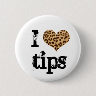 cheetahheart-1 6 cm round badge