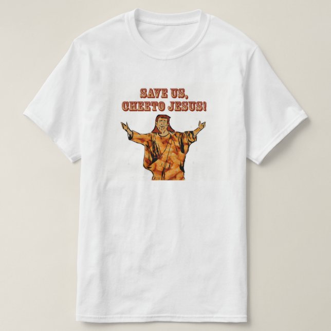 Cheeto Jesus T-Shirt (Design Front)