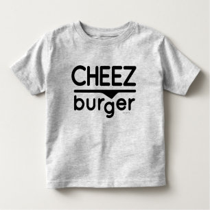 Cheezburger Logo (black) Toddler T-Shirt