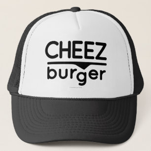 Cheezburger Logo (black) Trucker Hat