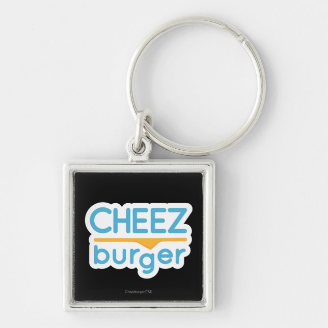 Cheezburger Logo (colour) Key Ring (Front)