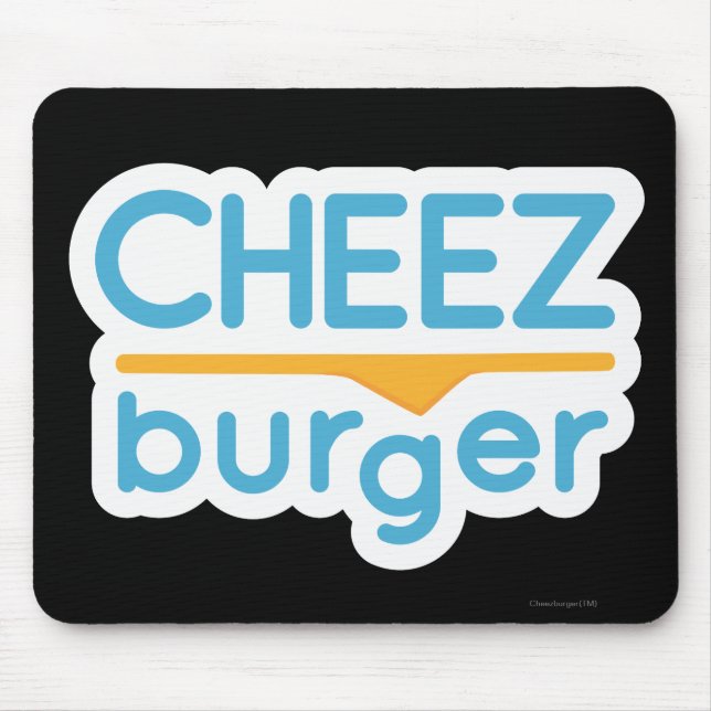 Cheezburger Logo (colour) Mouse Pad (Front)