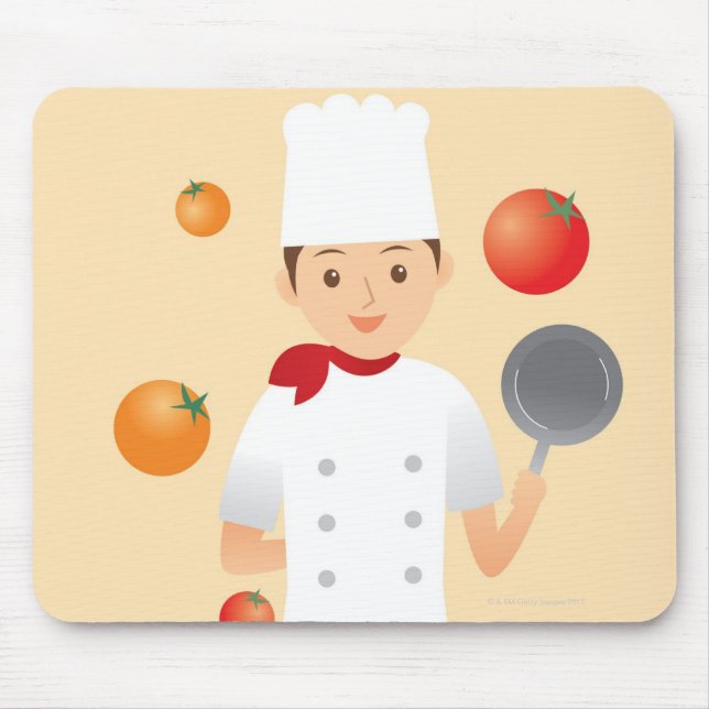 Chef 2 mouse pad (Front)