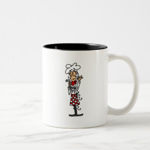 Chef a Pinch of This T-shirts and Gifts Two-Tone Coffee Mug