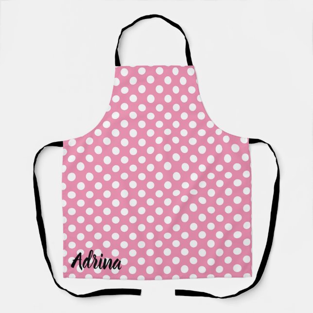 Chef Adrina apron with decorative patern (Front)