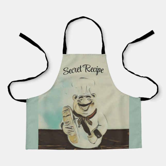 Chef All-Over Print Apron (Front)