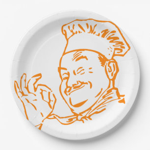 Chef approved paper plate