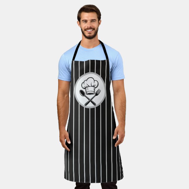 Chef Apron – Professional Cooking & Kitchen Design (Worn)