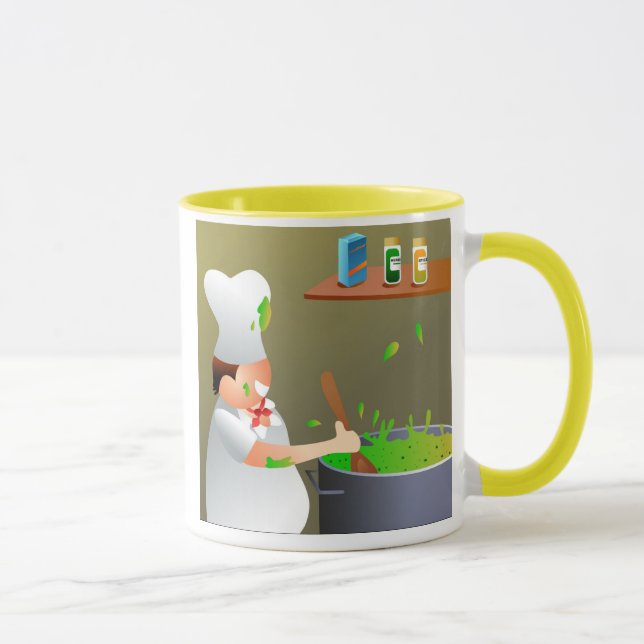 Chef at Work Mug (Right)