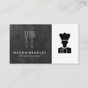 Chef BBQ Cooking ware Restaurant Business Card
