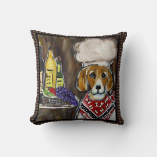 CHEF BEAGLE CUSHION