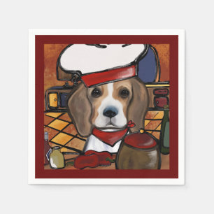 CHEF BEAGLE NAPKIN