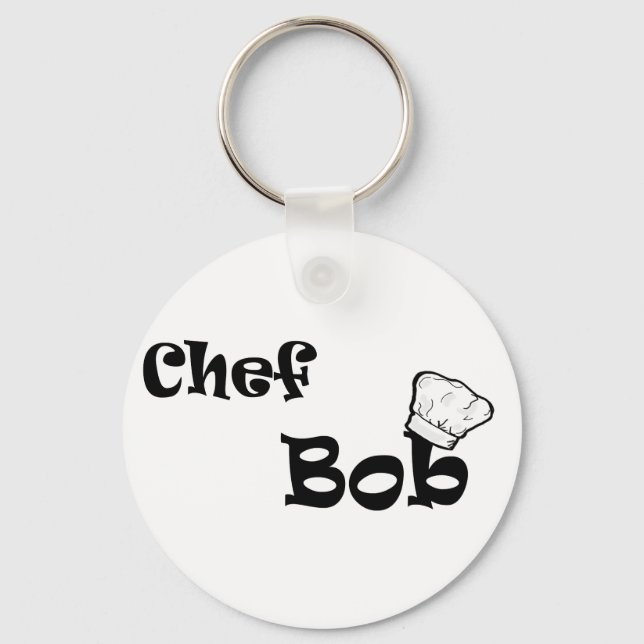 Chef Bob Key Ring (Front)