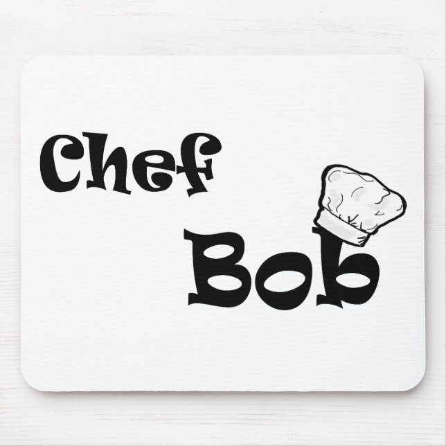 Chef Bob Mouse Pad (Front)