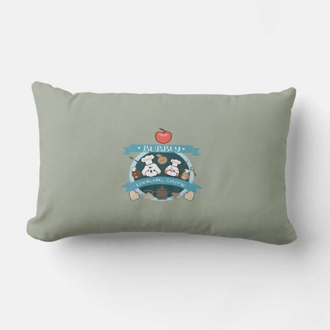 chef bubbly's cooking show lumbar cushion (Front)