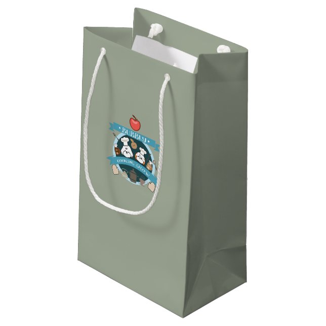 chef bubbly's cooking show small gift bag (Back Angled)