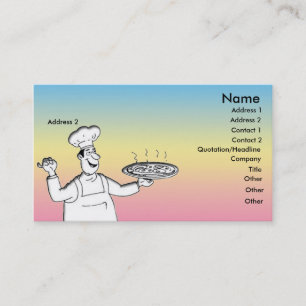 Chef Business Card