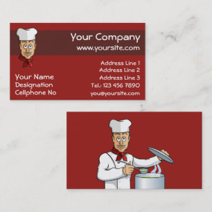 Chef Business Card