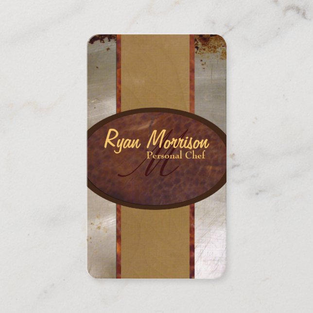 Chef Business Card (Front)