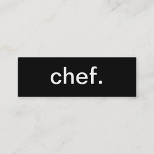 Chef Business Card