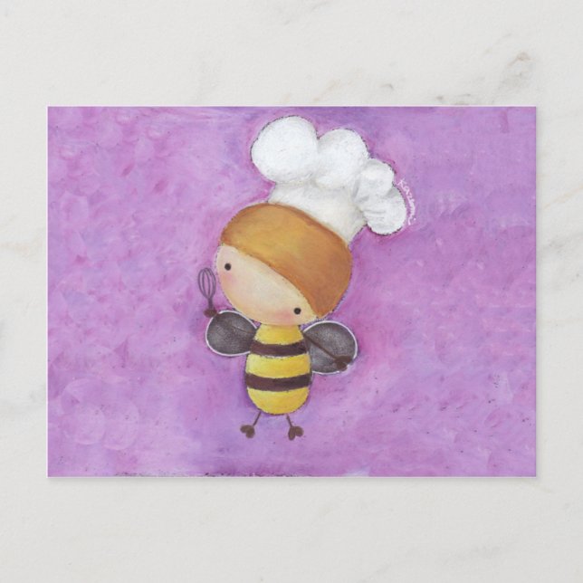 Chef Buz-buz Postcard (Front)