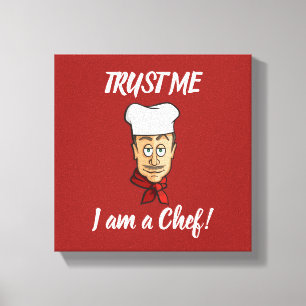 Chef Canvas Print