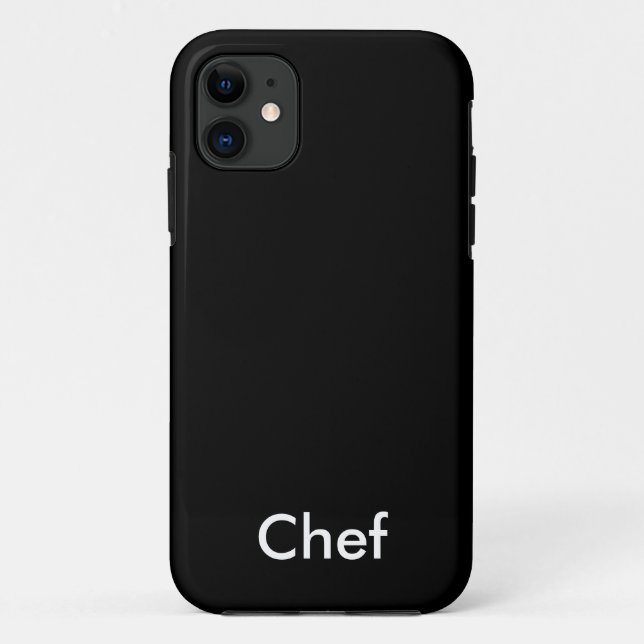 Chef Case-Mate iPhone Case (Back)