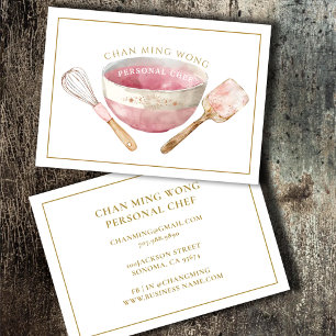 Chef Caterer Business Card