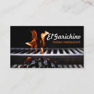 Chef Catering Restaurant Cooking Classes Business Card