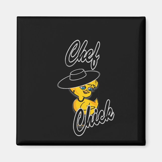 Chef Chick #4 Magnet (Front)
