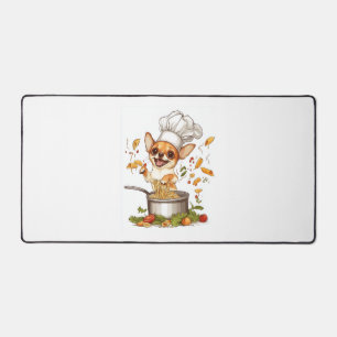 Chef Chihuahua – Culinary Dog Master Desk Mat