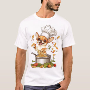 Chef Chihuahua � Culinary Dog Master T-Shirt