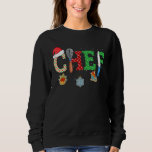 Chef Christmas Funny Xmas Holiday Pyjamas Decorati Sweatshirt<br><div class="desc">Chef Christmas Funny Xmas Holiday Pyjamas Decorations</div>
