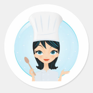 Chef Classic Round Sticker