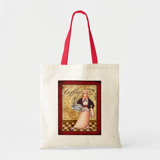 Chef Coffee Tote Bag (Front)