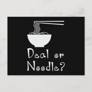 Chef Cook Cooking Cuisine Food Deal Or Noodle Gift Postcard