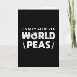 Chef Cook Cooking Finally Achieved World Peas Gift Card