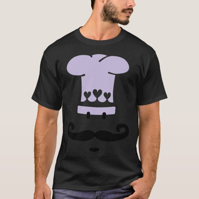 chef cook dinosaur pirate ship gift  T-Shirt (Front)