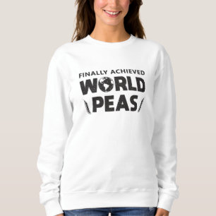 Chef Cook Finally Achieved World Peas Cooking Gift Sweatshirt