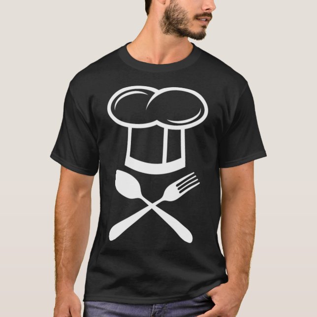 Chef cook kitchen astronaut  pirate ship aa  T-Shirt (Front)