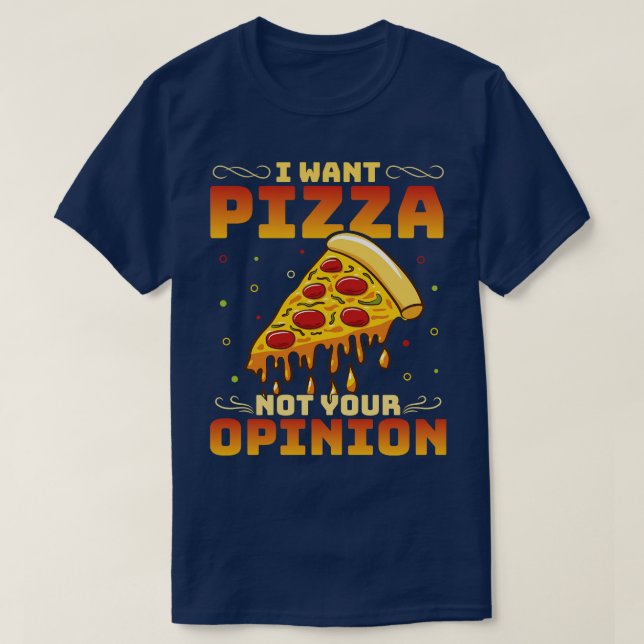 Chef Cook Pizza Chef Outfit Pizzeria Restaurant 7 T-Shirt (Design Front)