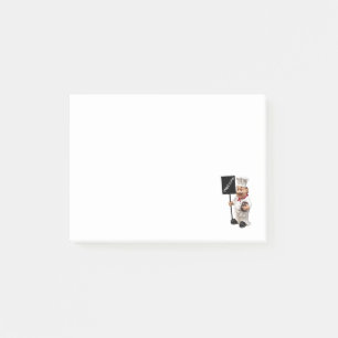 Chef cook - WELCOME menu card Post-it Notes