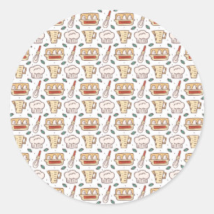 Chef Cooking Done With Care Is An Act Of Love Classic Round Sticker