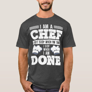 Chef Cooking Meals Culinary Cooks Baking T-Shirt