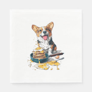 Chef Corgi – Funny Cooking Dog Napkin