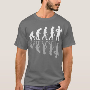 Chef Culinary Cook Funny Human Evolution Cooking F T-Shirt
