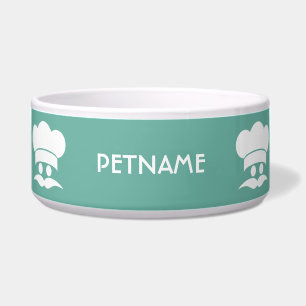 Chef custom colour pet bowls