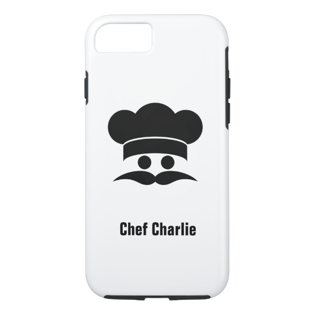 CHEF custom monogram phone cases (Back)