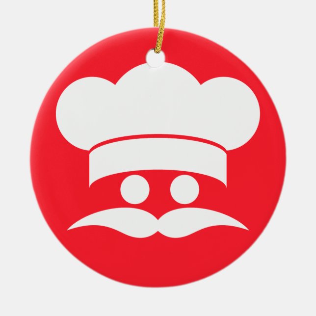 CHEF custom ornament (Front)