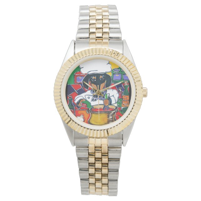 CHEF DACHSHUND WATCH (Front)